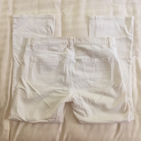 J. Crew Bootcut White Jeans - Picture 2 of 3